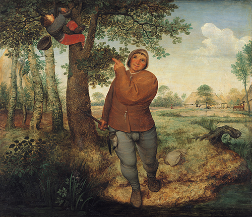 the peasant and the nest robber (1568) pieter bruegel the elder 