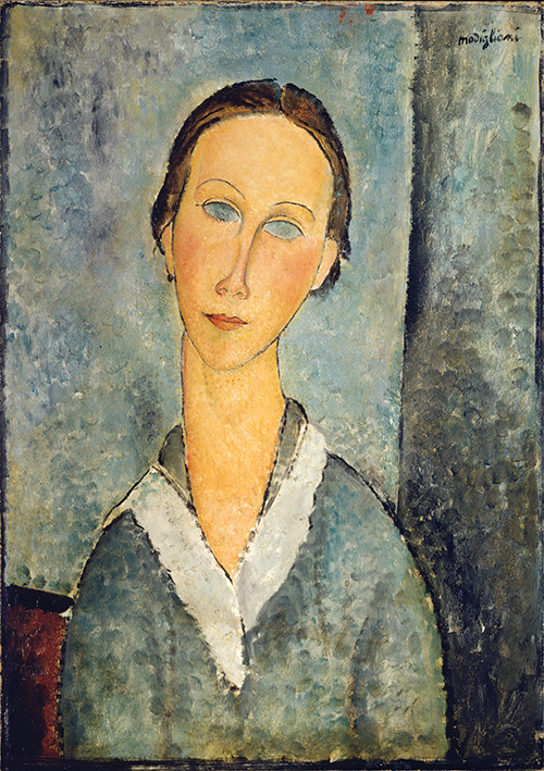 girl in a sailor s blouse (1918) amedeo modigliani 