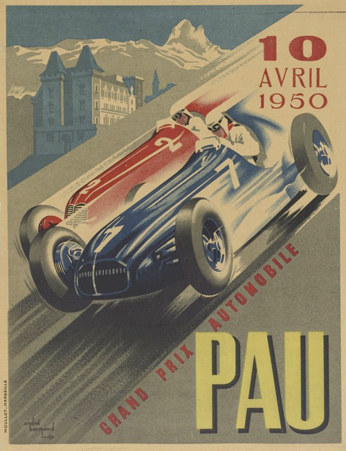 grand prix automobile pau (1950) andré bermond 