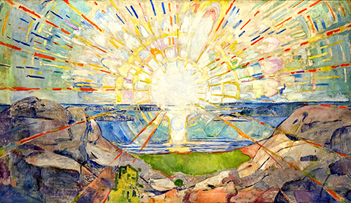 sunce (1911) edvard munch 