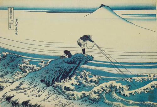 kajikazava u provinciji kai (1830 32) katsushika hokusai 