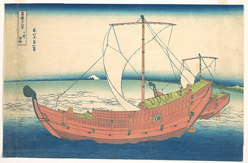 morski put provincije kazusa (1830 32) katsushika hokusai 