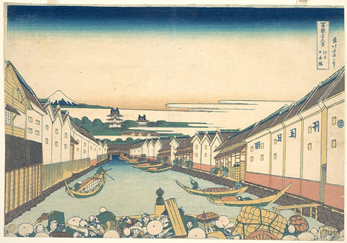 nihonbaši most u edu (1830 32) katsushika hokusai 