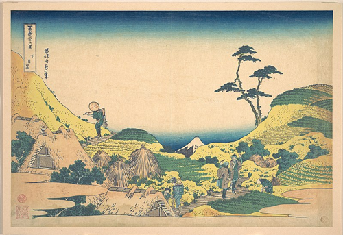 šimomeguro (1830 32) katsushika hokusai 