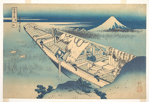 ušibori u provinciji hitači (1830 32) katsushika hokusai 