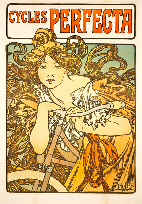 cycles perfecta (1897) alphonse mucha 