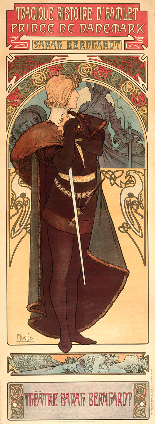 hamlet (1899) alphonse mucha 