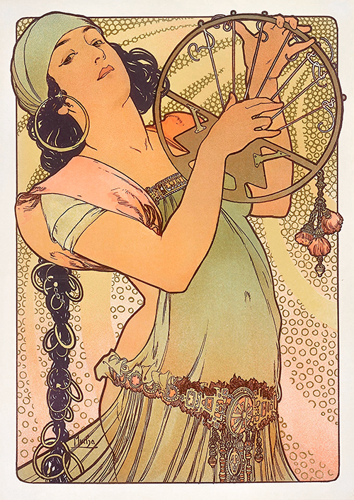 salomé (1897) alphonse mucha 