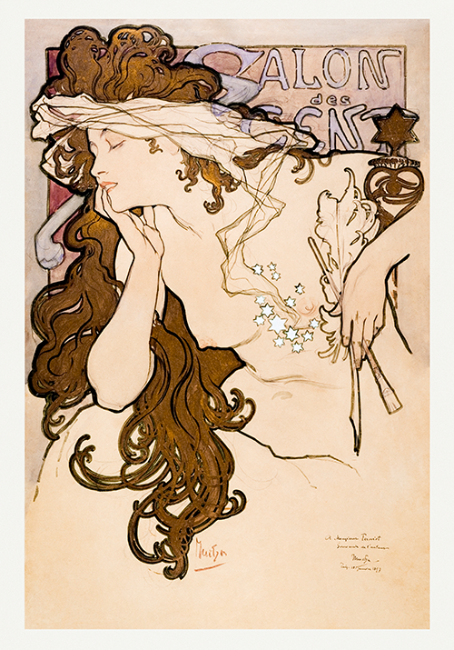 salon des cent (1896) alphonse mucha 