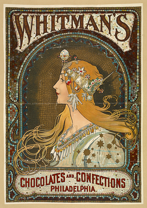 whitman s chocolates and confections philadelphia (1895 1917) alphonse mucha 