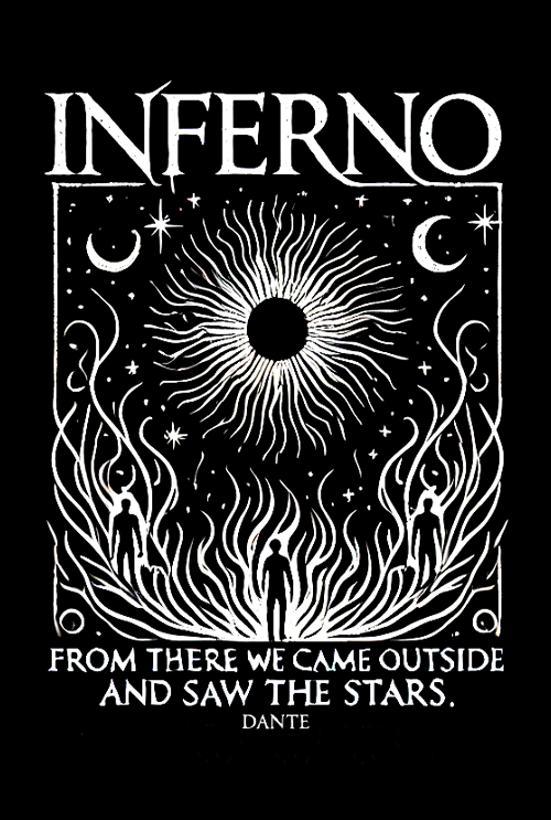 inferno dante from there we came outside and saw the stars (ver 2)  