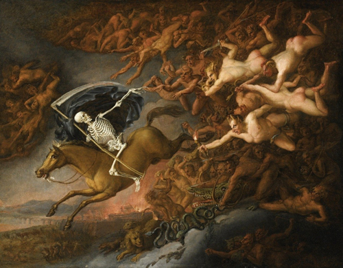 death leading hell s army (1800 anonymous)  