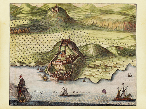 herceg novi (castel novo) (1700) pierre mortier 