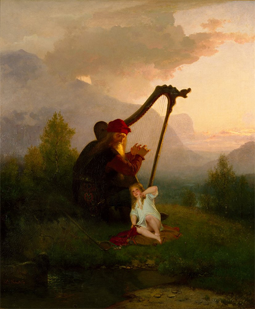 kralj hajmir i aslaug (1862) august malmström 