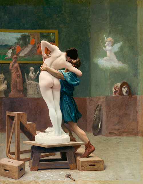 pigmalion i galatea (1890) jean léon gérôme 