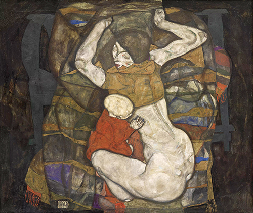 junge mutter (1914) egon schiele 